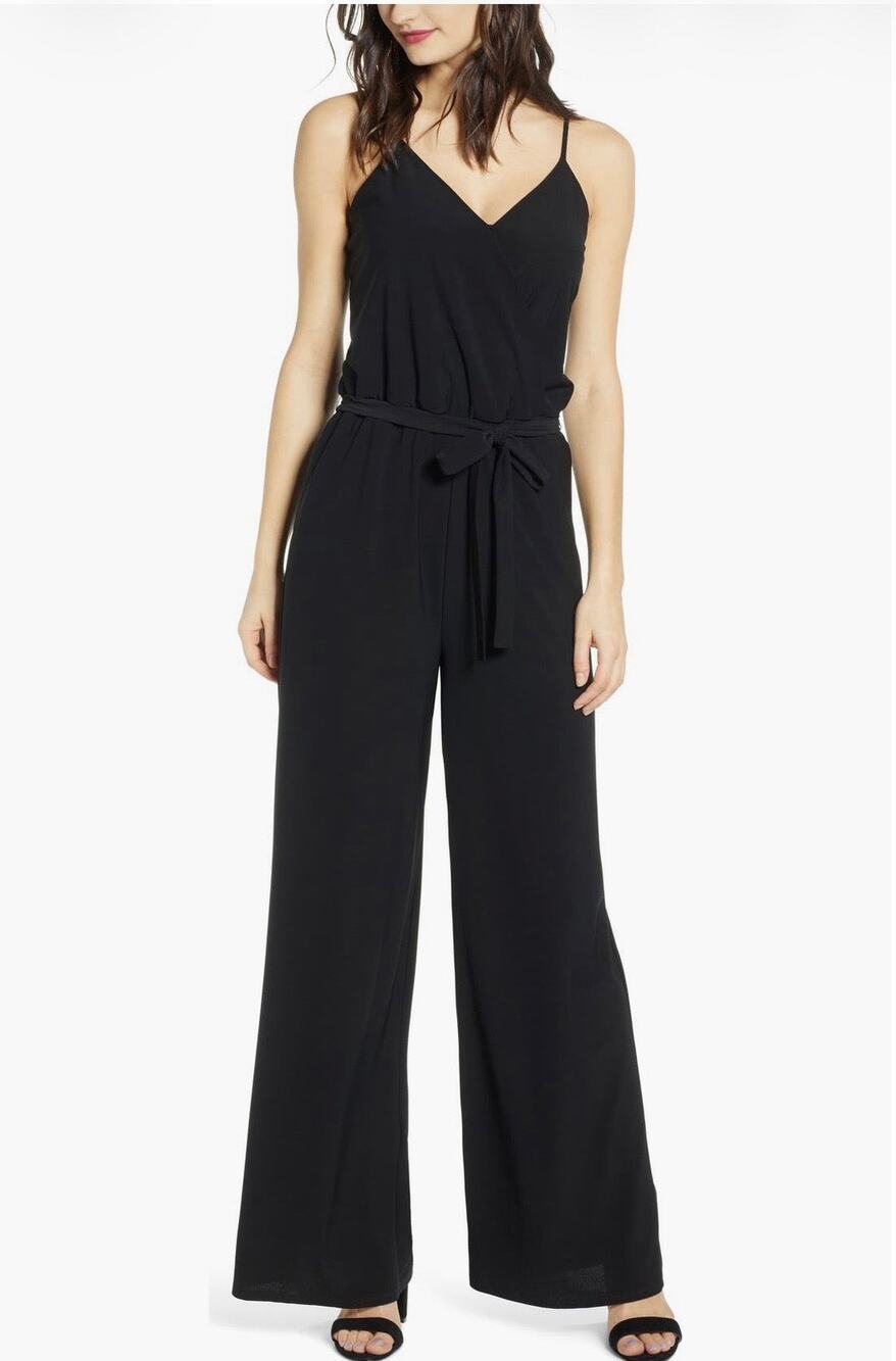 Chelsea28 Side Tie Jumpsuit SzL(12-14) NWT